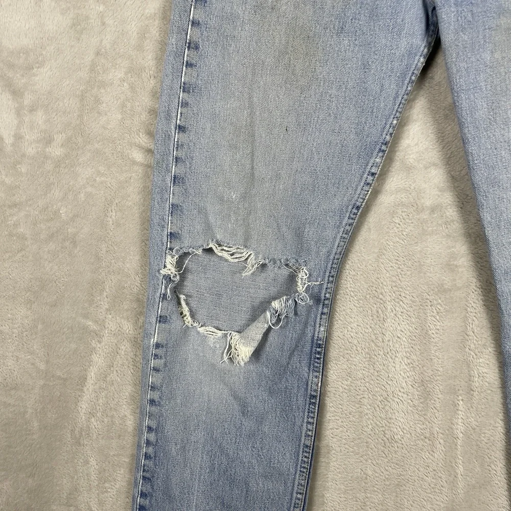 Vtg Levis 501 Jeans Mens 32x34 (fit 30x32) Made in USA 90s Distressed Thrashed